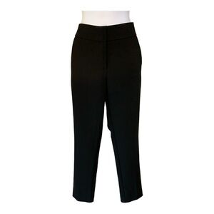 Black Loft Dress Pants Marisa Fit Size 4. Zip fly and button closure.
